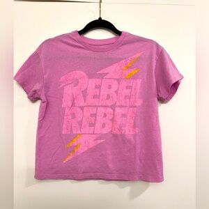 Rebel Rebel Pink Crop Top